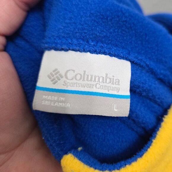 Columbia Lodge Fleece Hoodie Sweatshirt like new sz Large - Picture 9 of 12